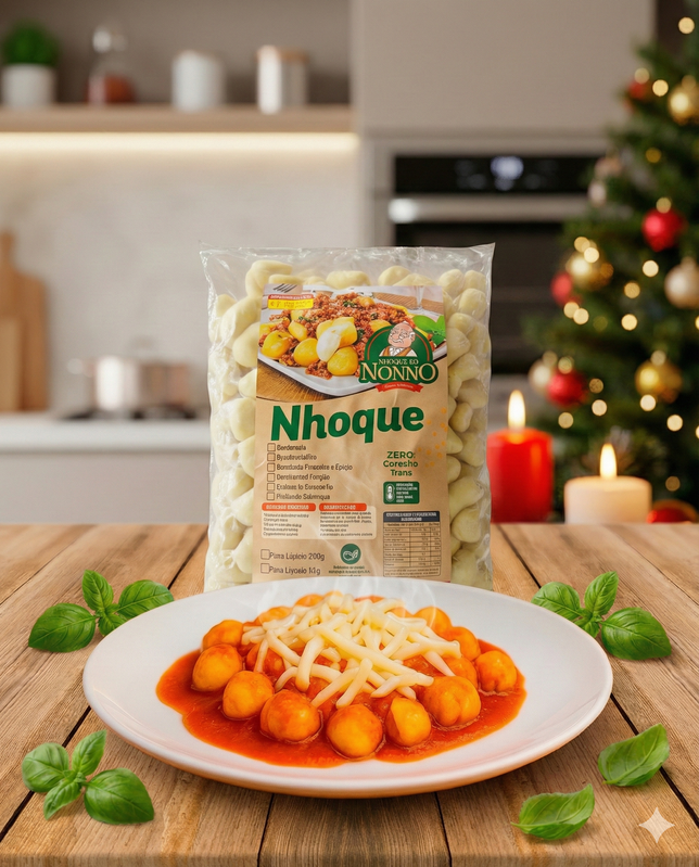 NHOQUE 1kg Recheado